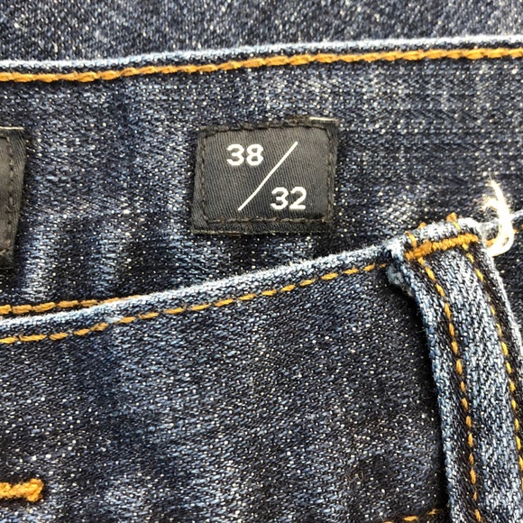 Lucky Brand Denim Straight Leg Jeans 38/32 - Picture 7 of 9